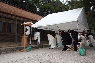 西十九社清祓・御修造終了奉告祭