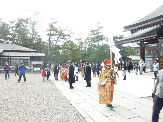 子供吉兆 大社保育園 ~地元大社町の伝統神事を受け継いで~