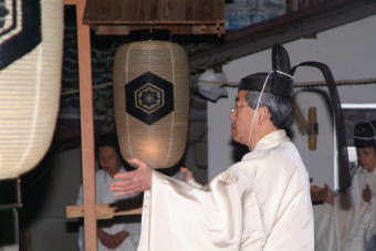 乙見社 仮殿遷座祭