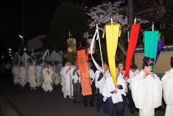 命主社 仮殿遷座祭